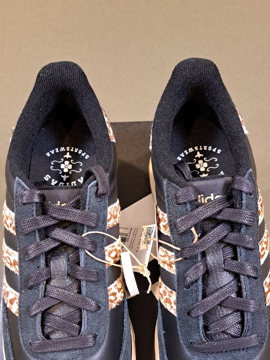 Adidas Run 70s 2.0 Shoes - Color: Black/Beige/Brown - Size: Women 7.5 - Picture 4 of 10